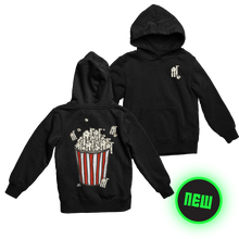 Load image into Gallery viewer, POPCORN OVERSIZE HOODIE - BLACK
