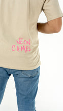 Load image into Gallery viewer, LOGO NEON CAMEL TEE - CREME

